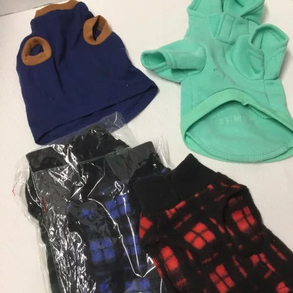 Dog Sweaters Shirts Small and Xsmall Lot of 12 Dog Sweaters Holiday Dog Sweaters - Picture 4 of 9